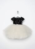 TC1690 Sequin Bodice Romantic Tutu Dress