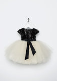 TC1690 Sequin Bodice Romantic Tutu Dress