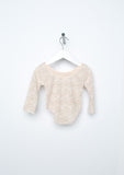 TC1747T 2PC Set Allover Lace Long Sleeve Bodysuit & Ankle Length Romantic Tutu Skirt Set