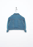 TC1890 Patched Denim Jacket