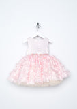 TC3620 Satin & Ruffles Romantic Tutu Dress
