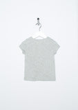 TC1837P 2PC Set-Short Sleeve Tee & Reversible Eyelet Trim Petti Skirt