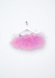 TC1009 2 PC Set Slub Long Sleeve Hoodie and Glitter Classic Tutu Skirt
