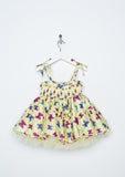 TC2590 Smocked Waist Cotton Petti Dress