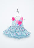 TC2530 Cotton and Lace Inset Petti Dress