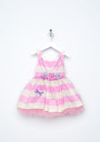 TC2580 Bow Back Cotton Sateen Tutu Dress