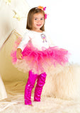 TC1767S Reversible Glittered Romantic Tutu Skirt