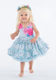 TC2530 Cotton and Lace Inset Petti Dress