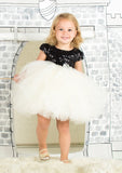 TC1690 Sequin Bodice Romantic Tutu Dress