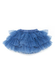 TC1877 3 Piece Set- C/S Short Sleeve Tee, Tiered Classic Glittered Tutu Skirt and Sweater Knit Bolero