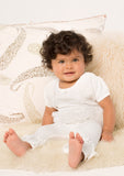 TC3179 PC Set Allover Lace Bodysuit with Sweater Bolero & Leggings