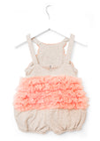 TC3575 2PC Set Tutu Romper with Ruffled Bolero