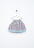 TC1827S -Reversible Layered Tricot & Satin with Lace Petti Skirt