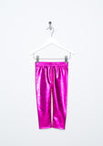 TC1767 3 PC Set Long Sleeve Bodysuit, Reversible Glittered Romantic Tutu Skirt and Long Foil Leggings